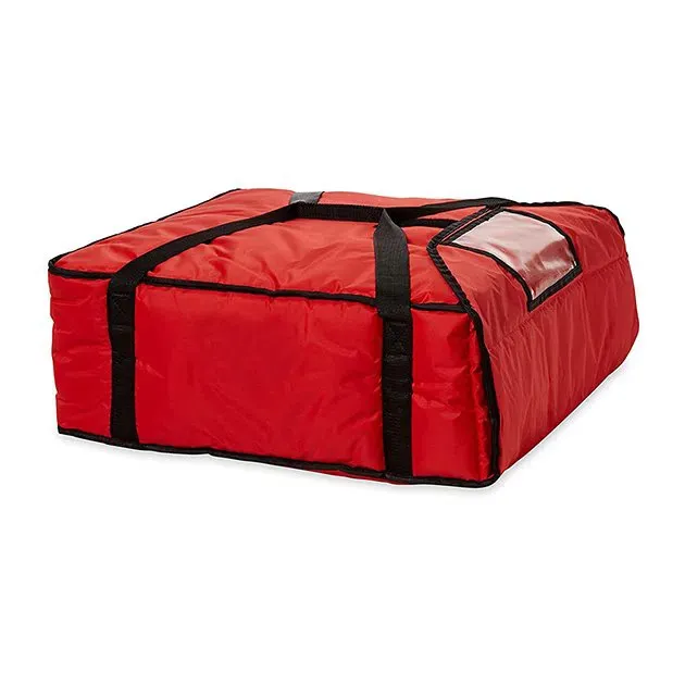 Bossa de lliurament de pizza aïllada